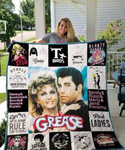 Buy Grease T-Shirt Quilt Blanket & Quilt Bedding Set Ver17