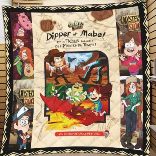 Buy Gravity Falls Quilt Blanket & Quilt Bedding Set - Meteew