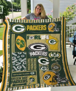 Buy Green Bay Packers Quilt Blanket & Quilt Bedding Set 05 - Meteew