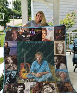 Buy Gordon Lightfoot Albums Quilt Blanket & Quilt Bedding Set For Fans Ver 17