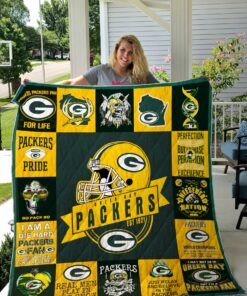 Buy Green Bay Packers Quilt Blanket & Quilt Bedding Set 01 - Meteew