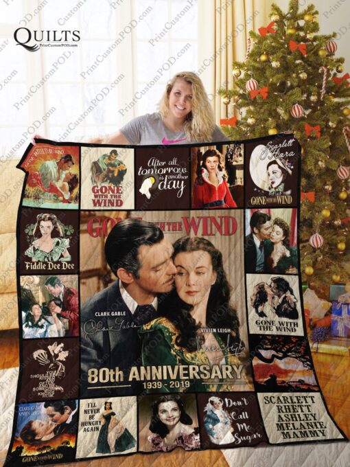 Buy Gone With The Wind Quilt Blanket & Quilt Bedding Set Ver 5