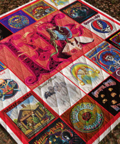 Buy Grateful Dead Quilt Blanket & Quilt Bedding Set Ver 2