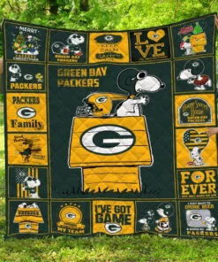 Buy Green Bay Packers Fan Made Quilt Blanket & Quilt Bedding Set Fan Made