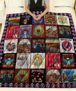 Buy Grateful Dead Quilt Blanket & Quilt Bedding Set Ver 3