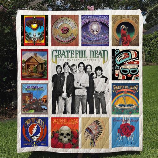 Buy Grateful Dead Albums Quilt Blanket & Quilt Bedding Set