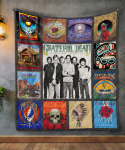 Buy Grateful Dead Band Album Covers Quilt Blanket & Quilt Bedding Set