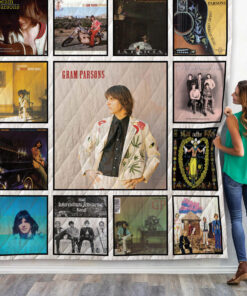 Buy Gram Parsons Albums Quilt Blanket & Quilt Bedding Set 01