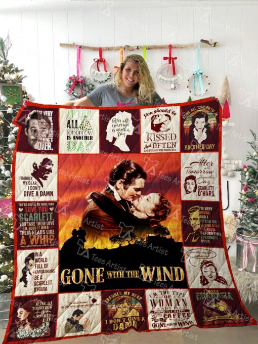 Buy Gone With The Wind Quilt Blanket & Quilt Bedding Set - Meteew