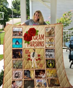 Buy Gram Parsons Albums Quilt Blanket & Quilt Bedding Set