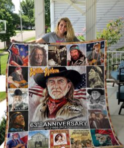 Buy H -Willie Nelson Quilt Blanket & Quilt Bedding Set