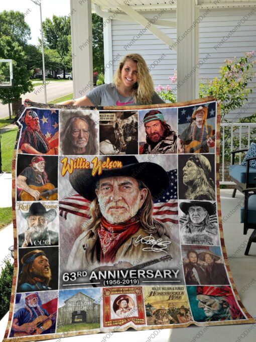 Buy H -Willie Nelson Quilt Blanket & Quilt Bedding Set