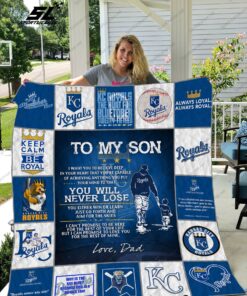 Buy H -Kansas City Royals D Quilt Blanket & Quilt Bedding Set