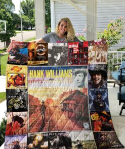 Buy Hank Williams Jr Quilt Blanket & Quilt Bedding Set 0872