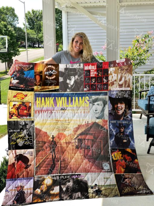 Buy Hank Williams Jr Quilt Blanket & Quilt Bedding Set 0872