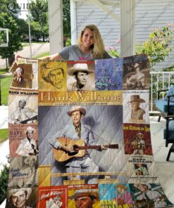 Buy Hank Williams Quilt Blanket & Quilt Bedding Set 01