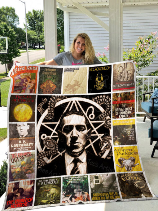 Buy H. P. Lovecraft Quilt Blanket & Quilt Bedding Set 01033