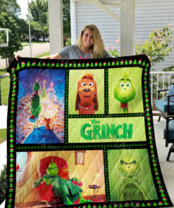 Buy Grinch Quilt Blanket & Quilt Bedding Set 01425