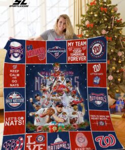 Buy H  Washington Nationals Quilt Blanket & Quilt Bedding Set Ver Christmas