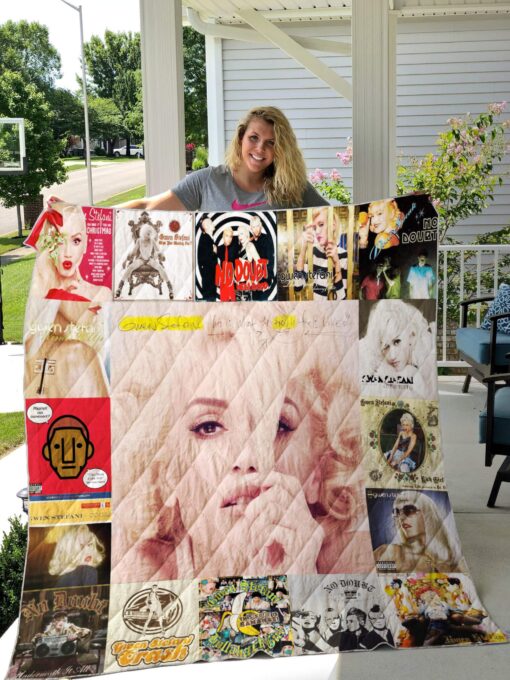 Buy Gwen Stefani Quilt Blanket & Quilt Bedding Set For Fans Ver 17