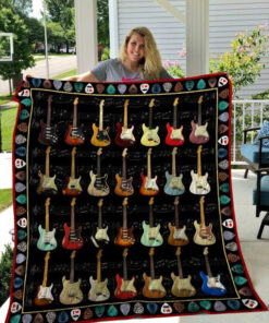 Buy Guitar Lover Quilt Blanket & Quilt Bedding Set Great Customized Gifts For Birthday Christmas Thanksgiving Perfect Gifts For Guitar Lover