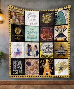 Buy Hamilton (Musical) Quilt Blanket & Quilt Bedding Set