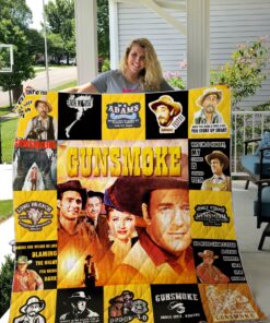 Buy Gunsmoke Quilt Blanket & Quilt Bedding Set For Fans Ver 17