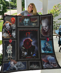 Buy Halloween It Pennywise Chapter Two Quilt Blanket & Quilt Bedding Set Gift For Fans The It