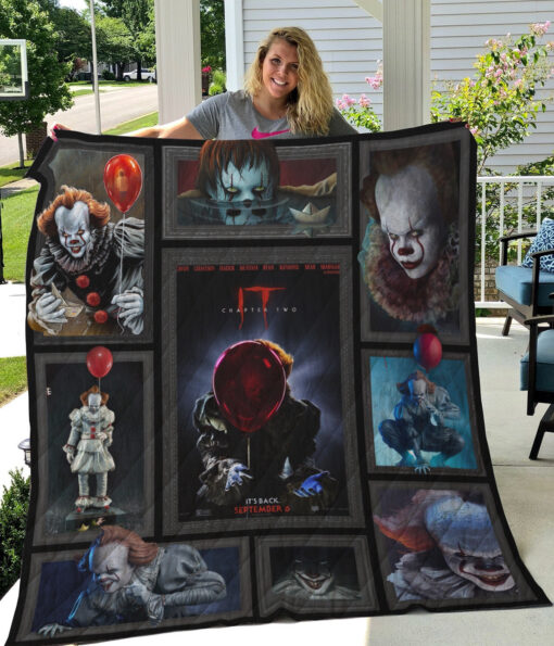 Buy Halloween It Pennywise Chapter Two Quilt Blanket & Quilt Bedding Set Gift For Fans The It