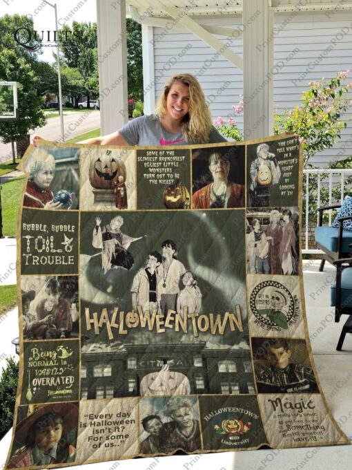 Buy Halloweentown Quilt Blanket & Quilt Bedding Set Ver 1