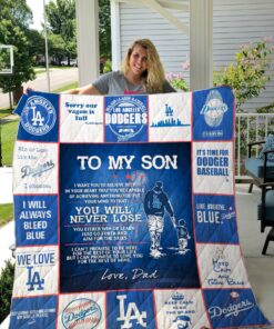 Buy H -Los Angeles Dodgers D Quilt Blanket & Quilt Bedding Set