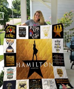 Buy Hamilton (Musical) Quilt Blanket & Quilt Bedding Set For Fans Ver 17