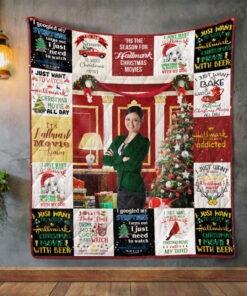 Buy Hallmark Christmas Movies Quilt Blanket & Quilt Bedding Set - Meteew