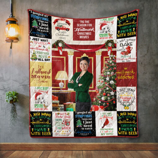 Buy Hallmark Christmas Movies Quilt Blanket & Quilt Bedding Set - Meteew