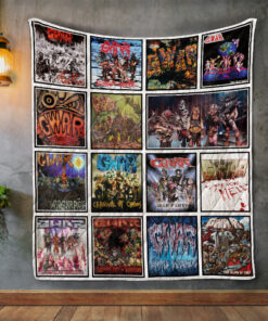 Buy Gwar Album Covers Quilt Blanket & Quilt Bedding Set