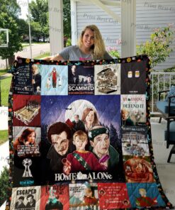 Buy Home Alone Poster Quilt Blanket & Quilt Bedding Set