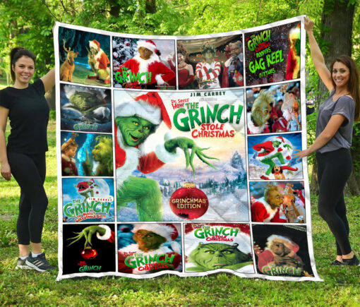 Buy How The Grinch Stole Christmas Quilt Blanket & Quilt Bedding Set