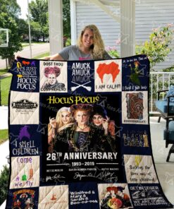 Buy Hocus Pocus Quilt Blanket & Quilt Bedding Set - Meteew