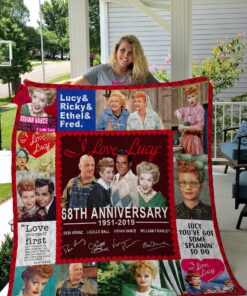 Buy I Love Lucy Quilt Blanket & Quilt Bedding Set 02