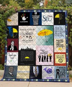 Buy How I Met Your Mother Quilt Blanket & Quilt Bedding Set 02