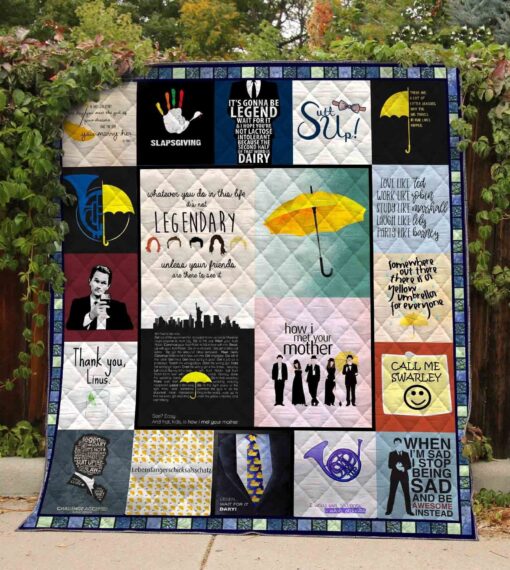 Buy How I Met Your Mother Quilt Blanket & Quilt Bedding Set 02