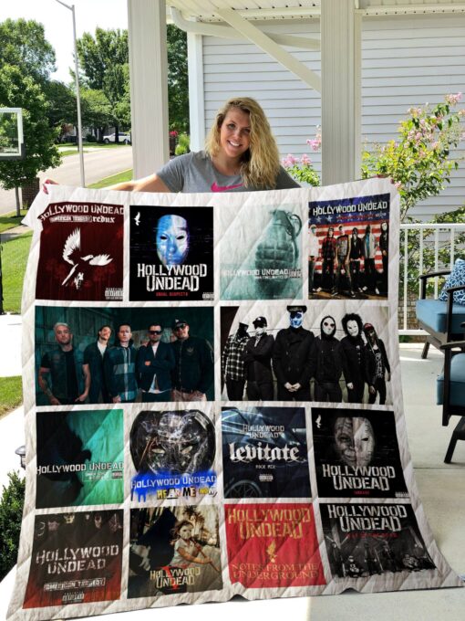 Buy Hollywood Undead Quilt Blanket & Quilt Bedding Set 02