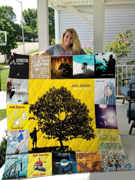 Buy Jack Johnson Albums Quilt Blanket & Quilt Bedding Set For Fans Ver 17