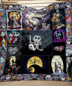 Buy Jack Skellington Quilt Blanket & Quilt Bedding Set - Meteew