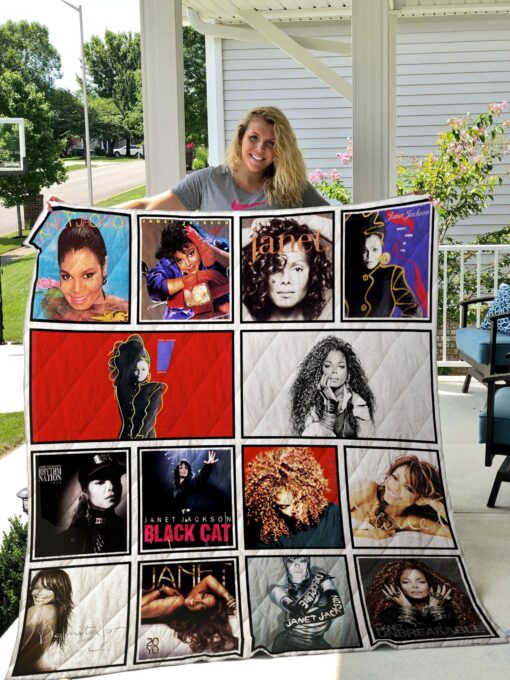 Buy Janet Jackson Quilt Blanket & Quilt Bedding Set - Meteew