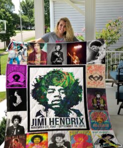 Buy Jimi Hendrix Quilt Blanket & Quilt Bedding Set 01017