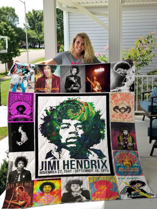 Buy Jimi Hendrix Quilt Blanket & Quilt Bedding Set 01017