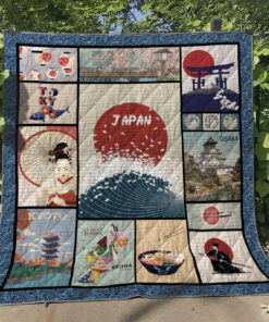 Buy Japan Osaka Kyoto Quilt Blanket & Quilt Bedding Set Great Customized Gifts For Birthday Christmas Thanksgiving Perfect Gifts For Japan Lover