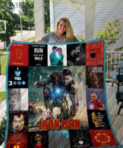 Buy Iron Man Quilt Blanket & Quilt Bedding Set