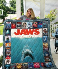 Buy Jaws 45Th Quilt Blanket & Quilt Bedding Set